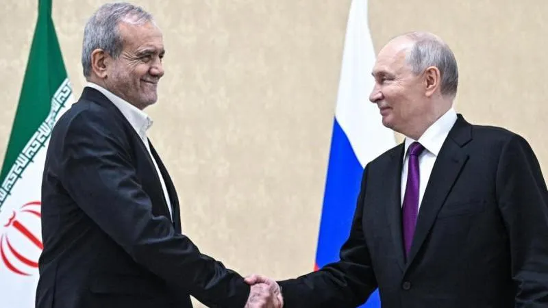 Poutine a mené des pourparlers constructifs avec le président iranien