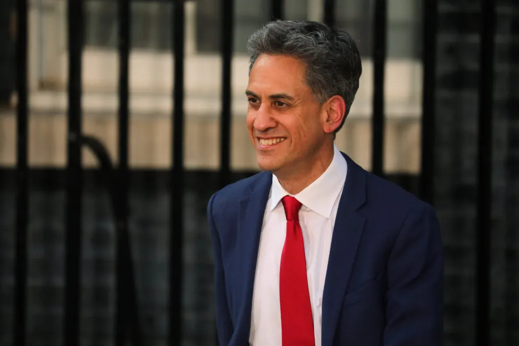 Ed Miliband à Downing Street, Londres, 20 juillet 2026
