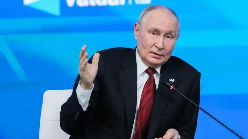 Poutine : la Russie ne compte attaquer personne ni en 2029 ni en 2050