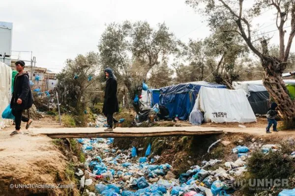 Centre d’accueil à Lampedusa