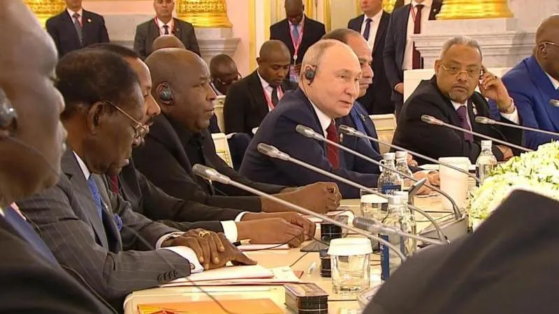 Poutine souligne que le commerce Russie–Afrique a crû d'une fois et demie en trois ans, signe d'un partenariat renforcé